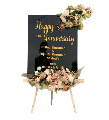 Papan Bunga Akrilik Kendalpecabean